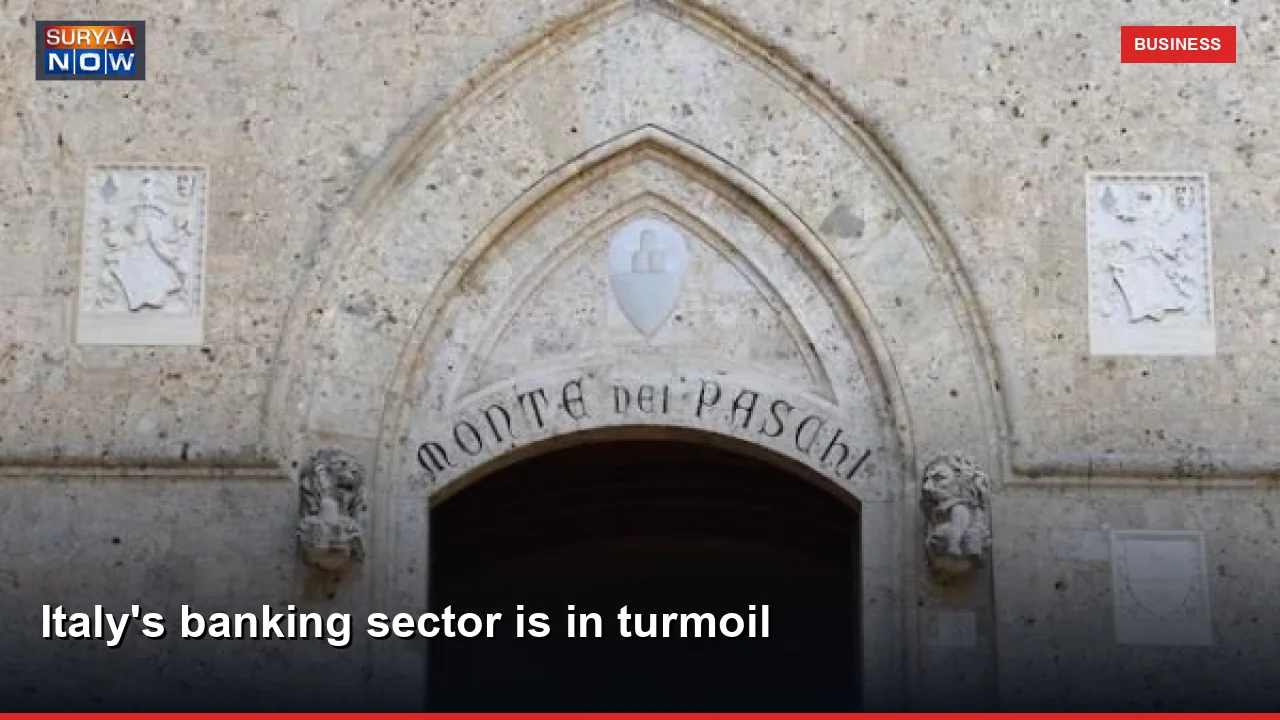 Italy's banking sector is in turmoil