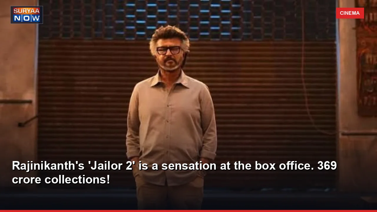Rajinikanth's 'Jailor 2' is a sensation at the box office. 369 crore collections!