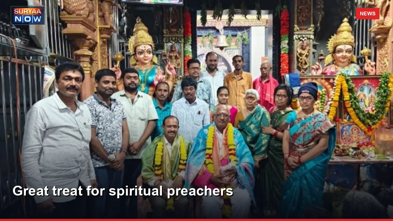 Great treat for spiritual preachers
