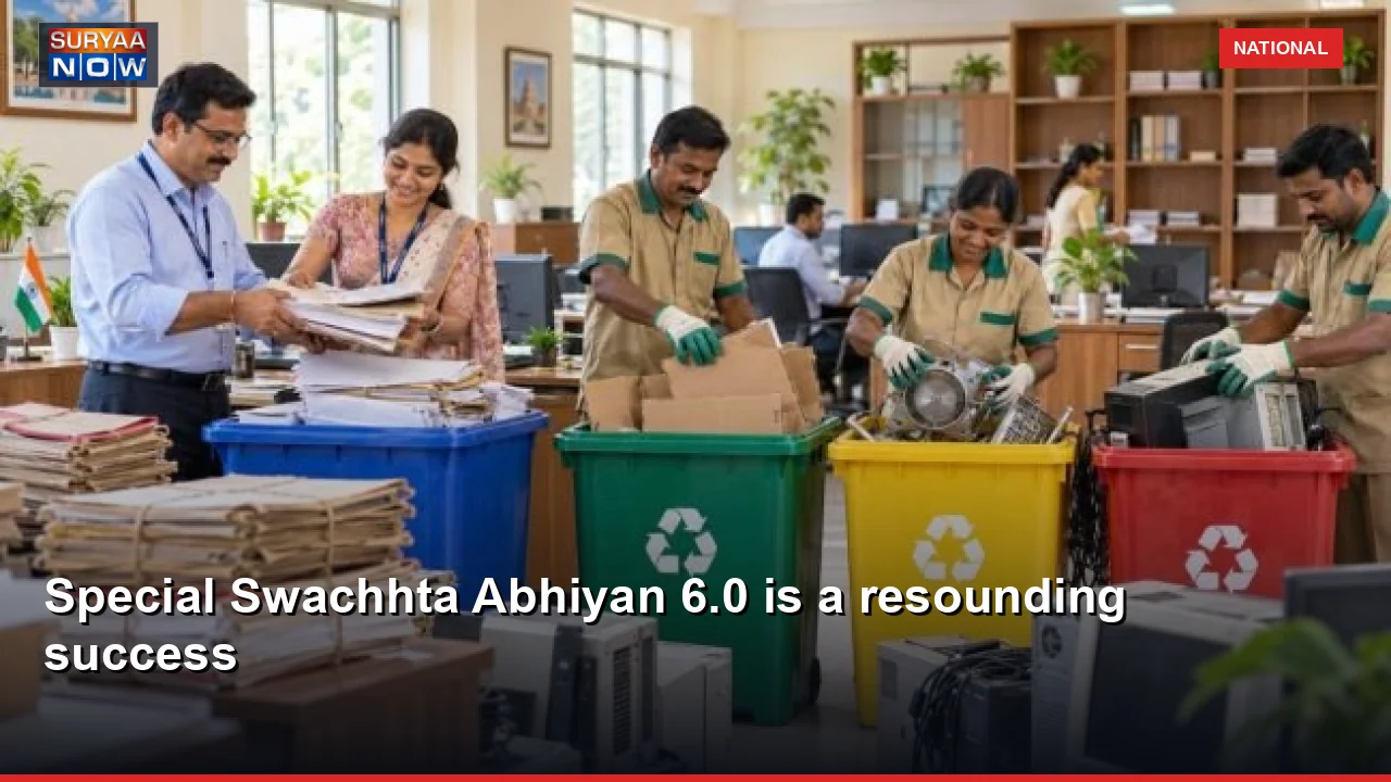 Special Swachhta Abhiyan 6.0 is a resounding success