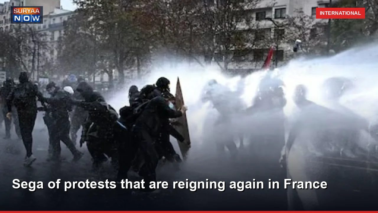 Sega of protests that are reigning again in France