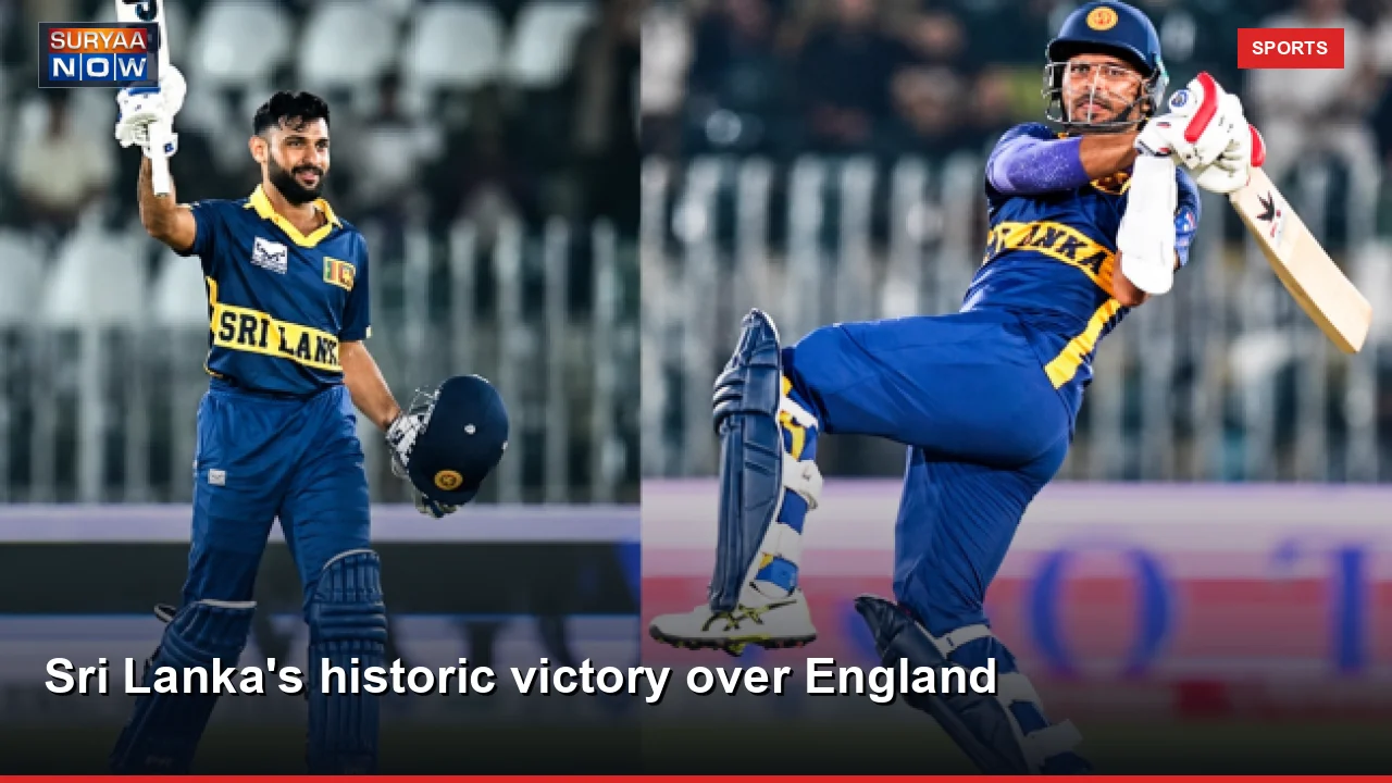 Sri Lanka's historic victory over England