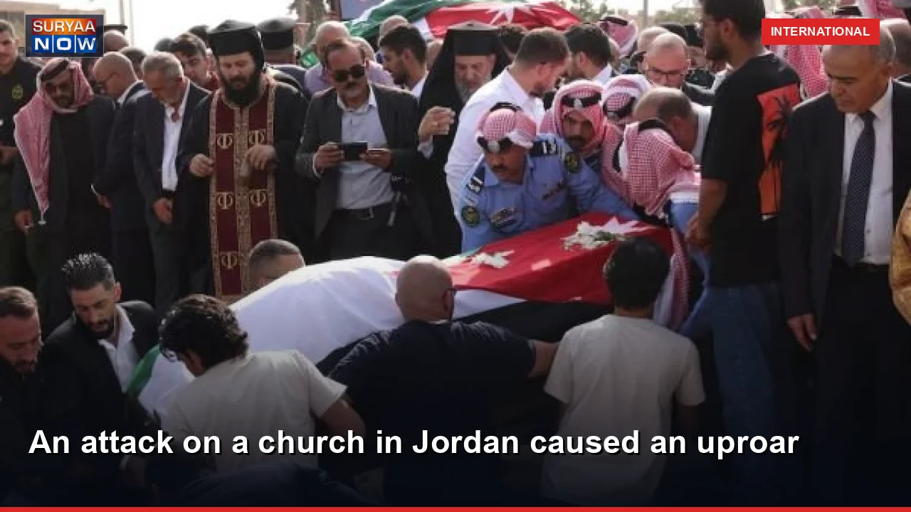 An attack on a church in Jordan caused an uproar