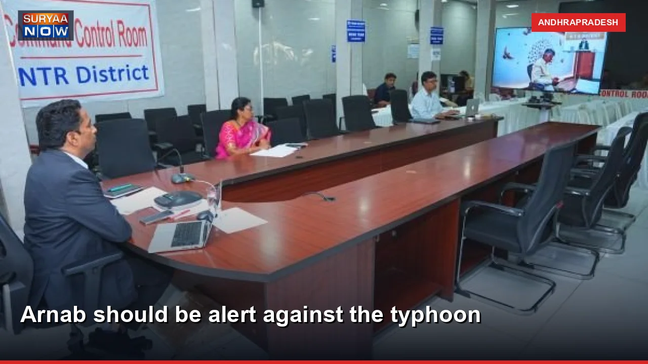 Arnab should be alert against the typhoon