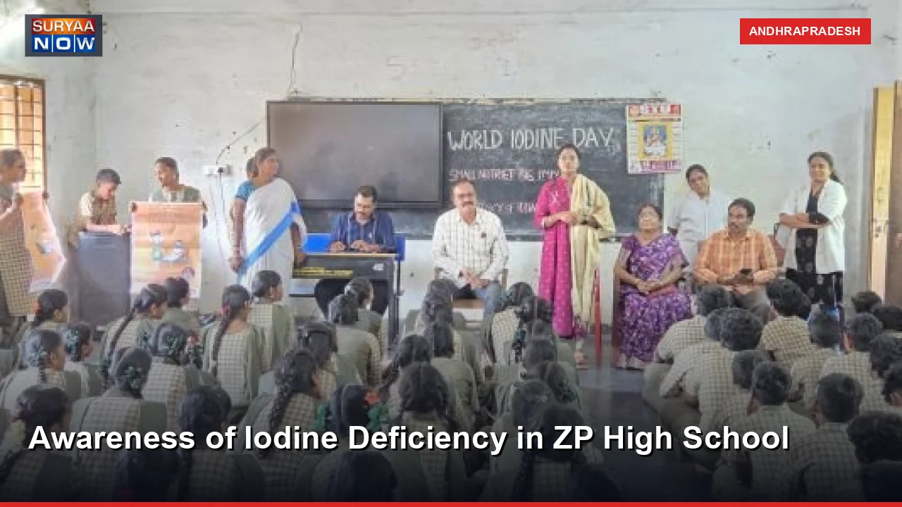 Awareness of Iodine Deficiency in ZP High School