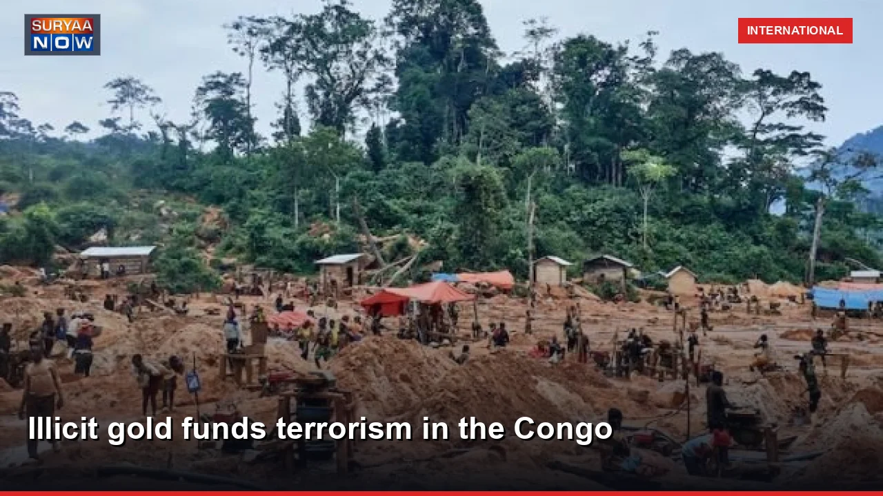 Illicit gold funds terrorism in the Congo