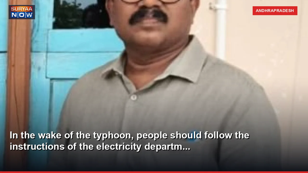 In the wake of the typhoon, people should follow the instructions of the electricity departm...