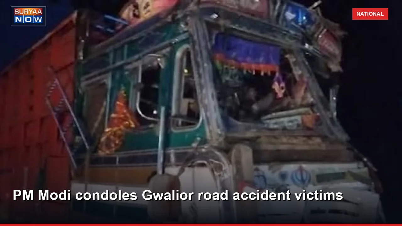 PM Modi condoles Gwalior road accident victims