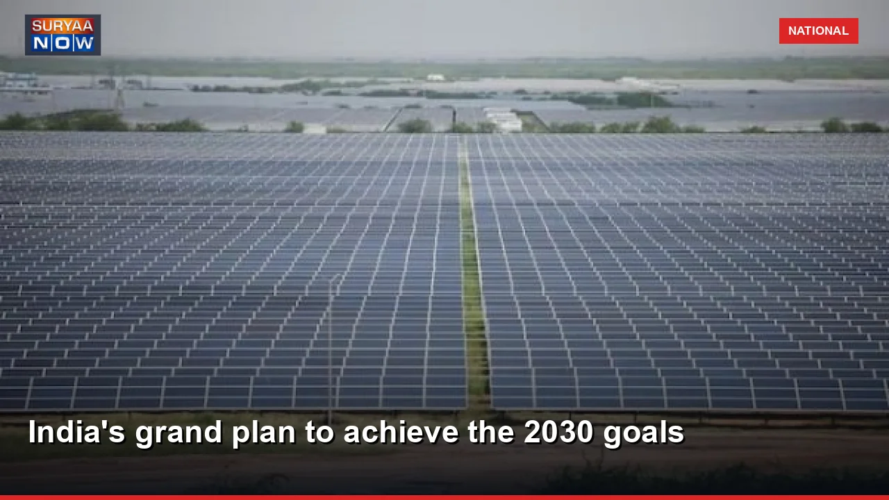 India's grand plan to achieve the 2030 goals