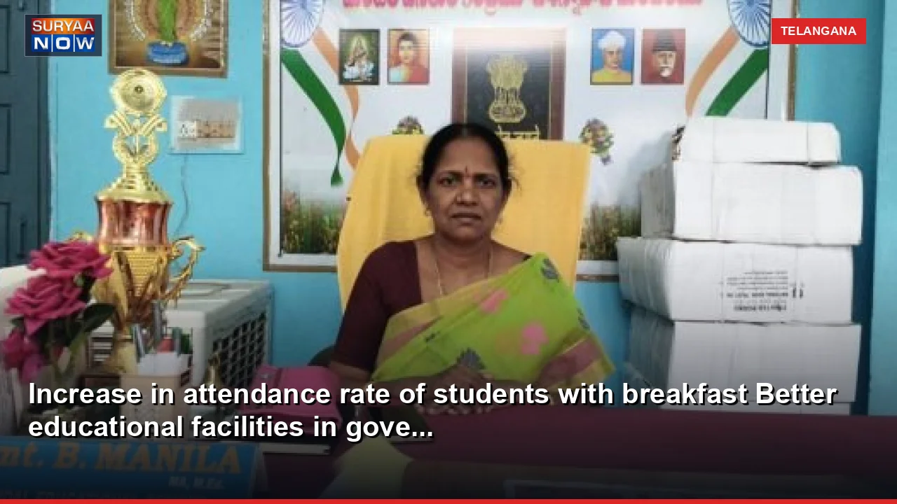 Increase in attendance rate of students with breakfast Better educational facilities in gove...