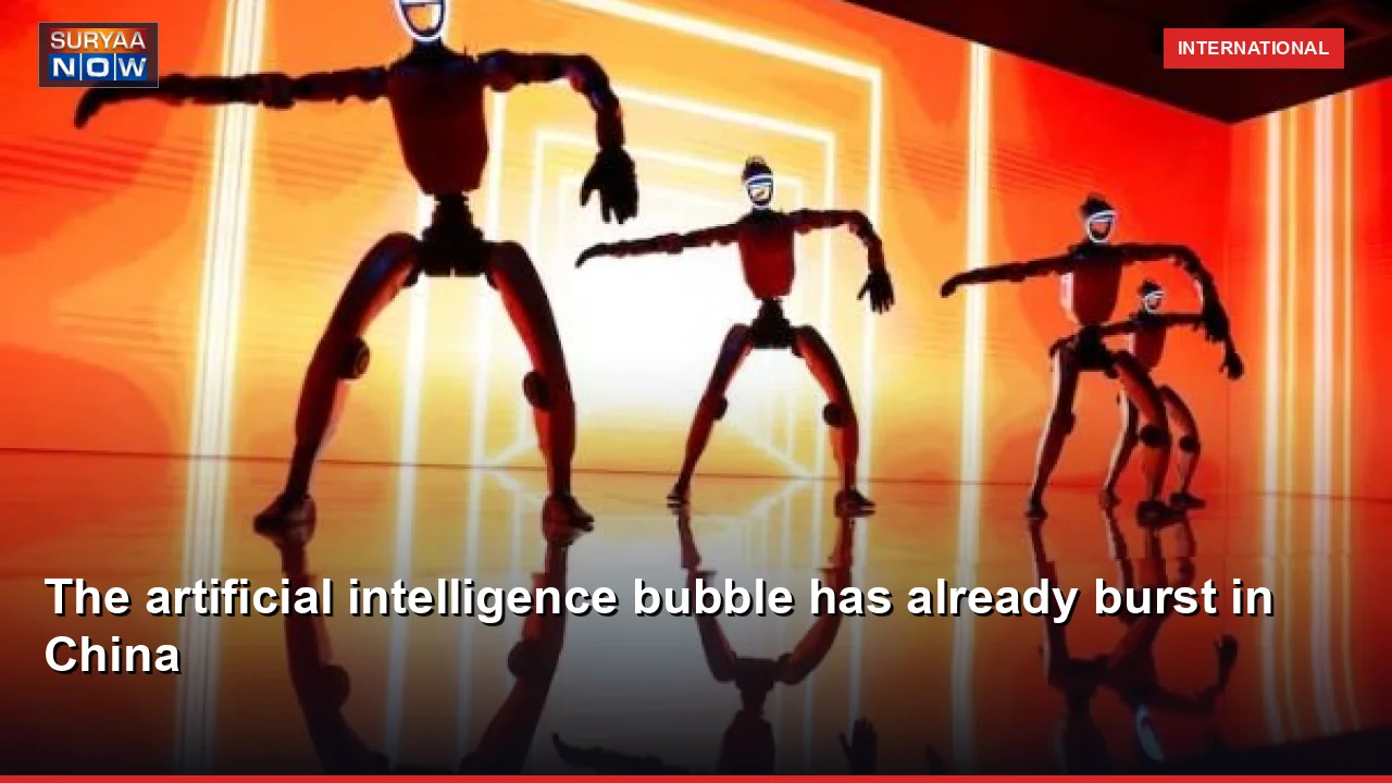 The artificial intelligence bubble has already burst in China