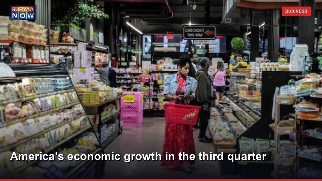 America's economic growth in the third quarter