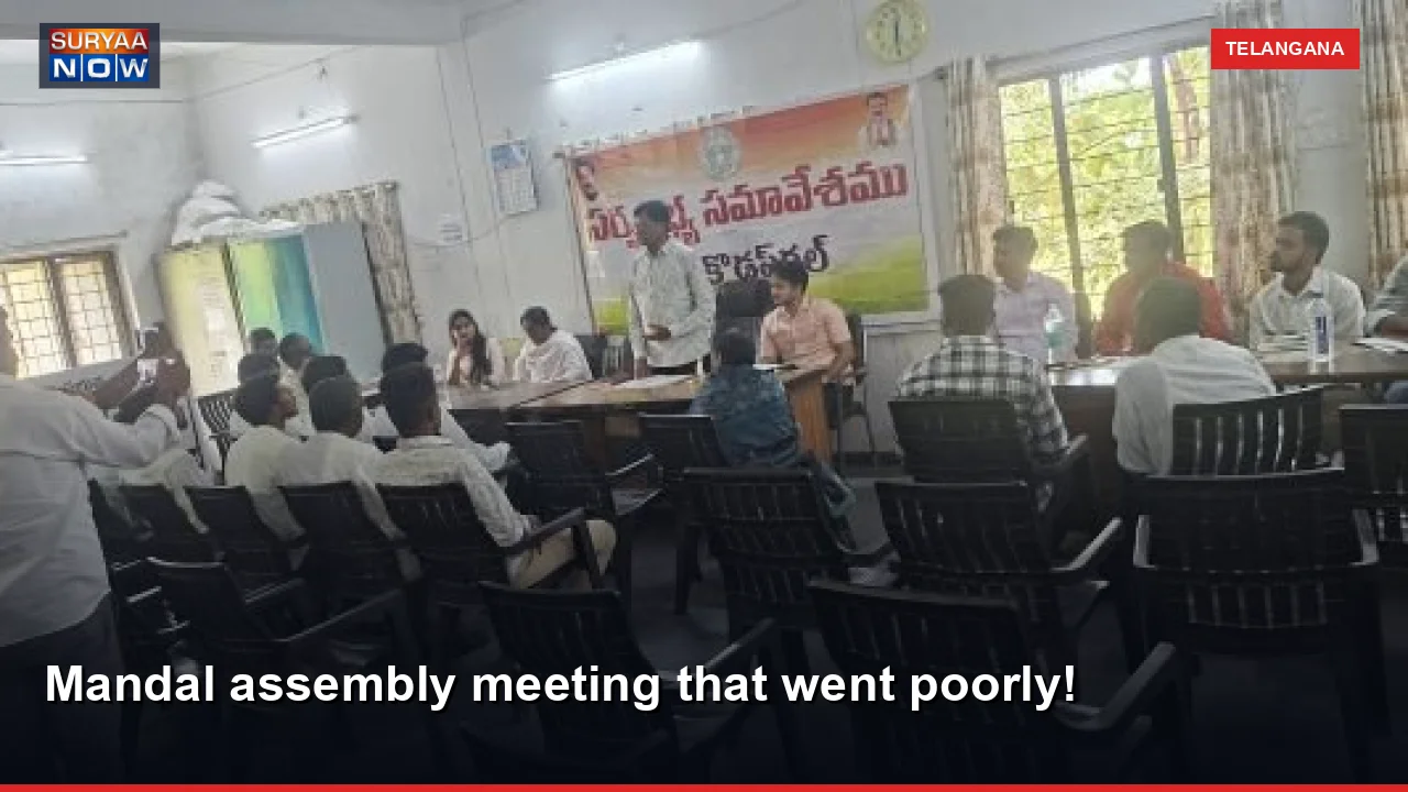 Mandal assembly meeting that went poorly!