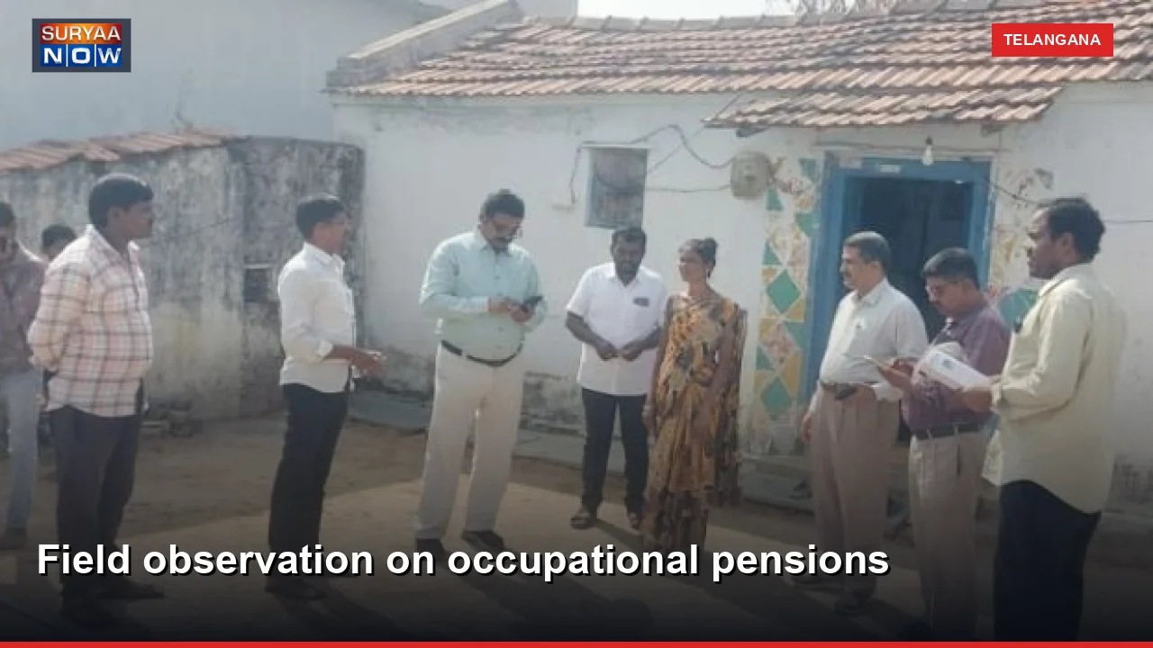 Field observation on occupational pensions