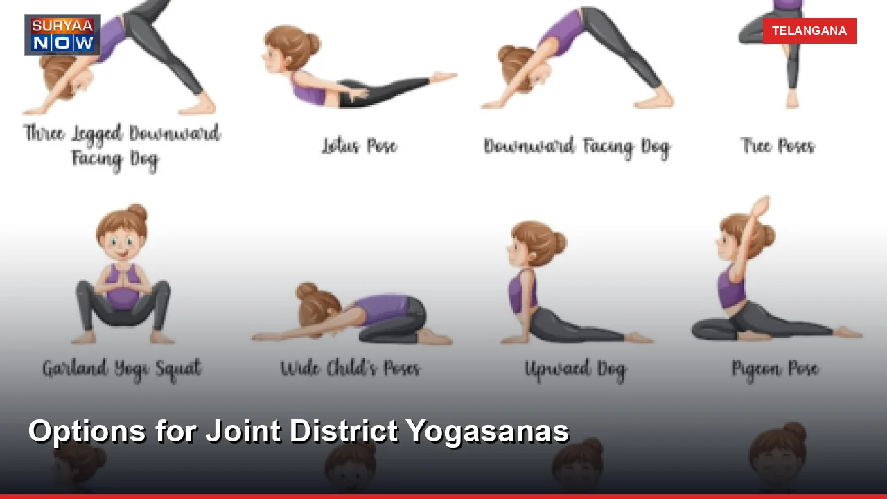 Options for Joint District Yogasanas