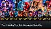 Top 11 Movies That Ruled the Global Box Office