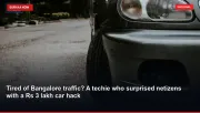 Tired of Bangalore traffic? A techie who surprised netizens with a Rs 3 lakh car hack