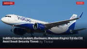 IndiGo Cancels Jeddah, Dammam, Madinah Flights Till Oct 31 Amid Saudi Security Threat