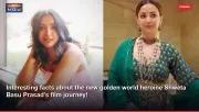 Interesting facts about the new golden world heroine Shweta Basu Prasad's film journey!