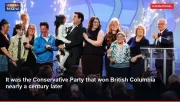 It was the Conservative Party that won British Columbia nearly a century later
