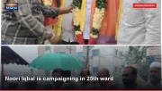 Noori Iqbal is campaigning in 25th ward