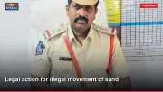 Legal action for illegal movement of sand
