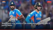 Team India's new record in T20 cricket.. completed 50 runs in just 3.1 overs