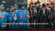 Christchurch T20: India won the toss and chose to bowl