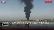 Impact of Houthi attacks...flights suspended in Saudi Arabia