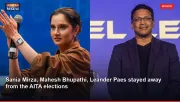 Sania Mirza, Mahesh Bhupathi, Leander Paes stayed away from the AITA elections