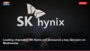 Leading chipmaker SK Hynix will announce a key decision on Wednesday