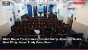 White House Press Bureau, Donald Trump, America's Media, West Wing, James Brady Press Room