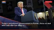 Trump's sensational announcement in Florida...focus on deal with Cuba after Iran affair is r...