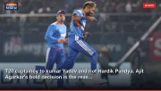 T20 captaincy to kumar Yadav and not Hardik Pandya. Ajit Agarkar's bold decision is the reas...