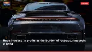 Huge increase in profits as the burden of restructuring costs is lifted