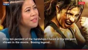 Only ten percent of the hardships I faced in my life were shown in the movie.. Boxing legend...