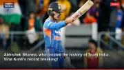 Abhishek Sharma, who created the history of Team India.. Virat Kohli's record breaking!