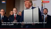 Trump says he will ban the word 'artificial intelligence' if he comes to power