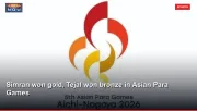 Simran won gold, Tejal won bronze in Asian Para Games