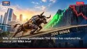 Nifty makes a strong comeback: The index has captured the crucial 200 WMA level