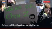 A chorus of Gen-Z protests across Europe