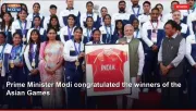 Prime Minister Modi congratulated the winners of the Asian Games