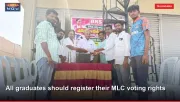 All graduates should register their MLC voting rights