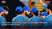 Team India's worst record.. these are the biggest defeats in history in terms of runs!