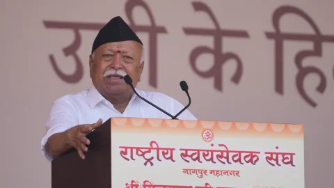RSS Chief Mohan Bhagwat Says Attempts to Weaken India Will Not Succeed, Rules Out ‘Regime Change