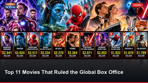 Top 11 Movies That Ruled the Global Box Office