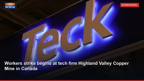 Workers strike begins at tech firm Highland Valley Copper Mine in Canada