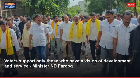 Voters support only those who have a vision of development and service - Minister ND Farooq