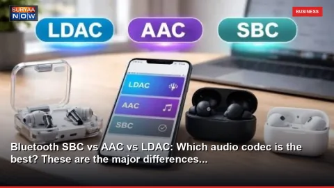 Bluetooth SBC vs AAC vs LDAC: Which audio codec is the best? These are the major differences...