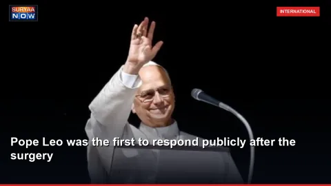 Pope Leo was the first to respond publicly after the surgery